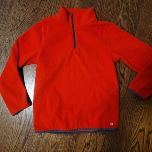 Red 1/4 zip xersion fleece